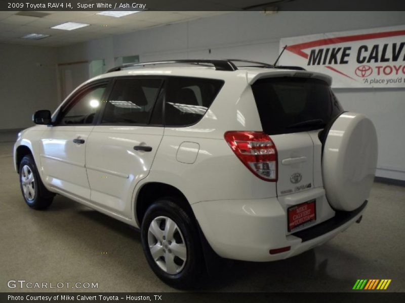 Super White / Ash Gray 2009 Toyota RAV4 I4