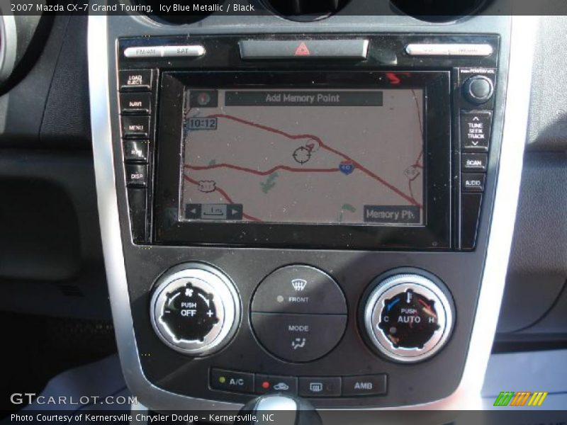 Icy Blue Metallic / Black 2007 Mazda CX-7 Grand Touring