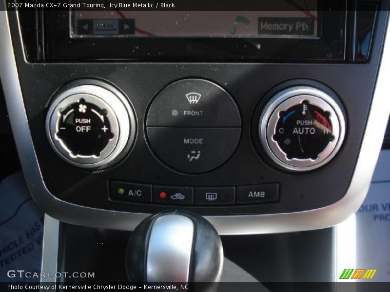 Icy Blue Metallic / Black 2007 Mazda CX-7 Grand Touring