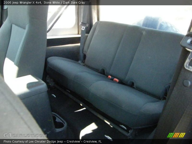 Stone White / Dark Slate Gray 2006 Jeep Wrangler X 4x4
