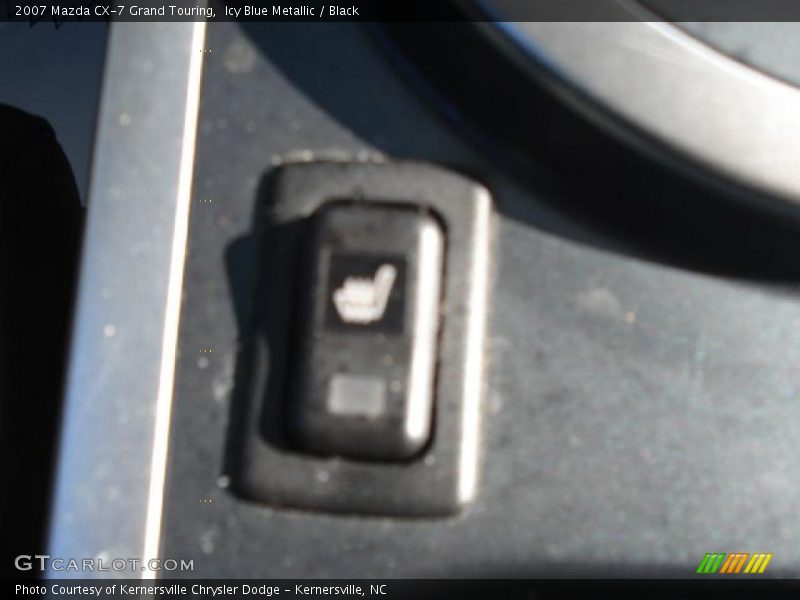 Icy Blue Metallic / Black 2007 Mazda CX-7 Grand Touring
