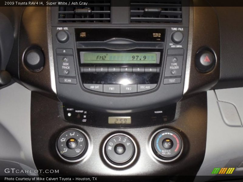 Super White / Ash Gray 2009 Toyota RAV4 I4