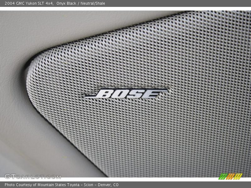 Onyx Black / Neutral/Shale 2004 GMC Yukon SLT 4x4