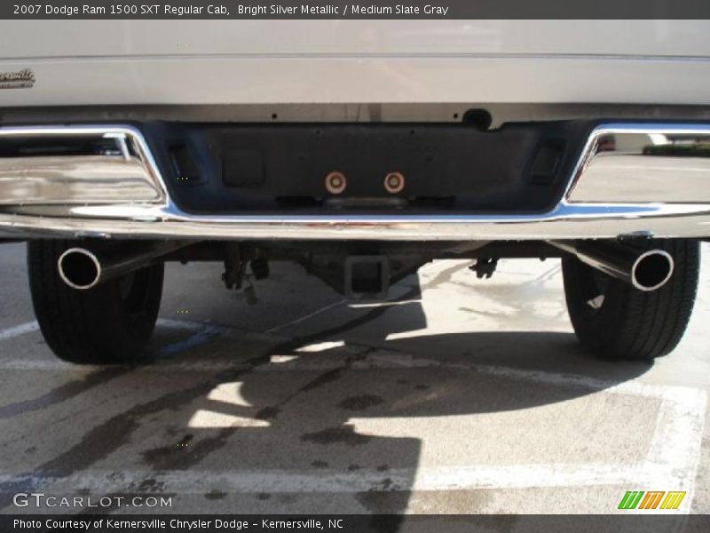 Bright Silver Metallic / Medium Slate Gray 2007 Dodge Ram 1500 SXT Regular Cab