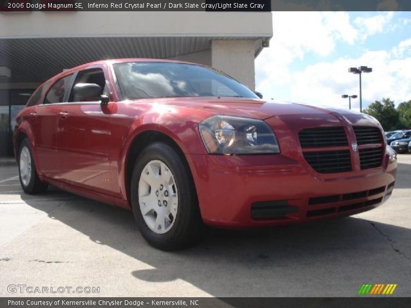 Inferno Red Crystal Pearl / Dark Slate Gray/Light Slate Gray 2006 Dodge Magnum SE
