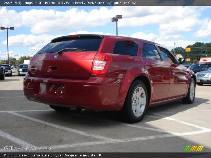 Inferno Red Crystal Pearl / Dark Slate Gray/Light Slate Gray 2006 Dodge Magnum SE