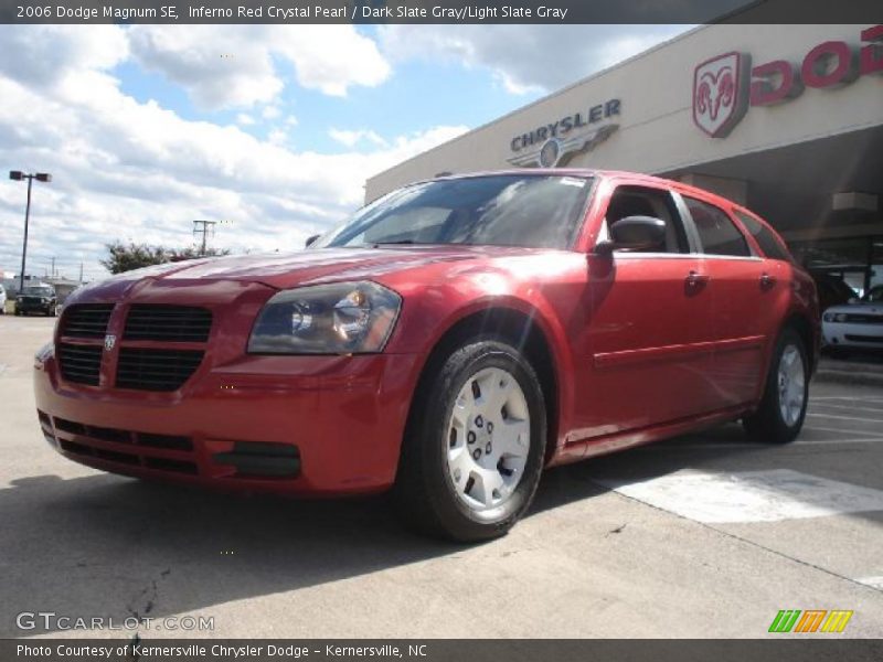 Inferno Red Crystal Pearl / Dark Slate Gray/Light Slate Gray 2006 Dodge Magnum SE