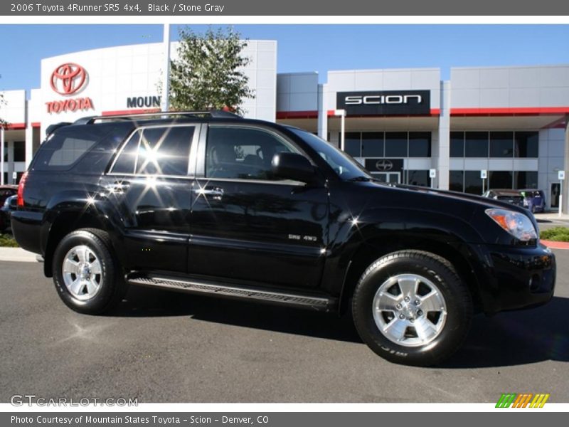 Black / Stone Gray 2006 Toyota 4Runner SR5 4x4
