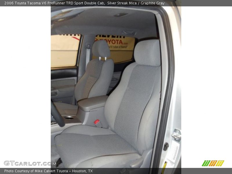 Silver Streak Mica / Graphite Gray 2006 Toyota Tacoma V6 PreRunner TRD Sport Double Cab