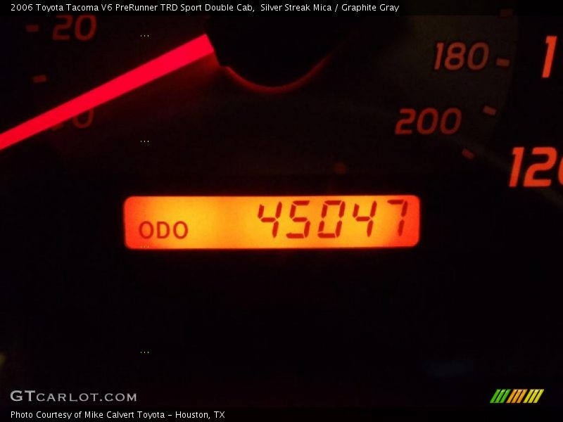 Silver Streak Mica / Graphite Gray 2006 Toyota Tacoma V6 PreRunner TRD Sport Double Cab