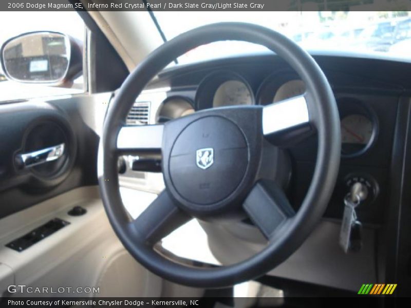 Inferno Red Crystal Pearl / Dark Slate Gray/Light Slate Gray 2006 Dodge Magnum SE