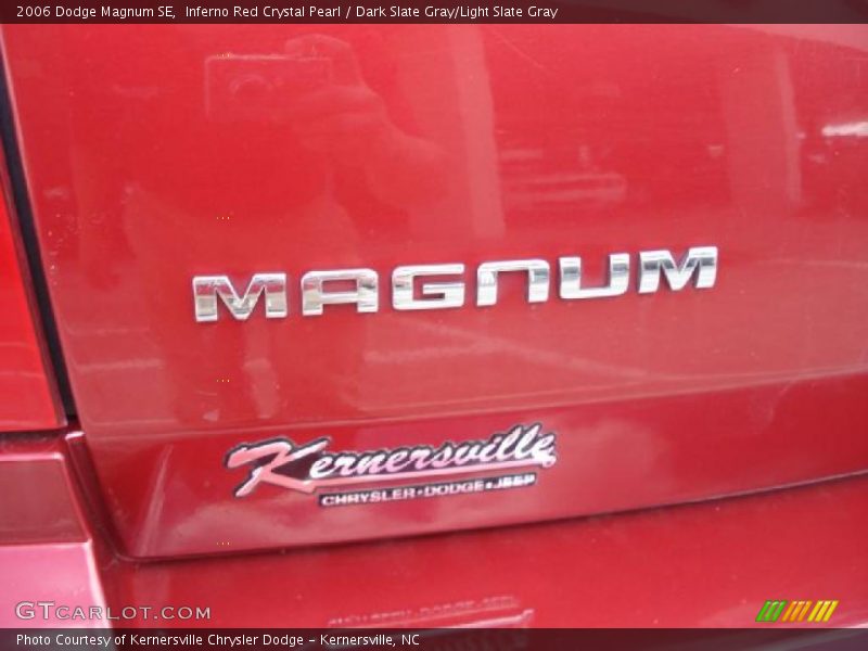 Inferno Red Crystal Pearl / Dark Slate Gray/Light Slate Gray 2006 Dodge Magnum SE