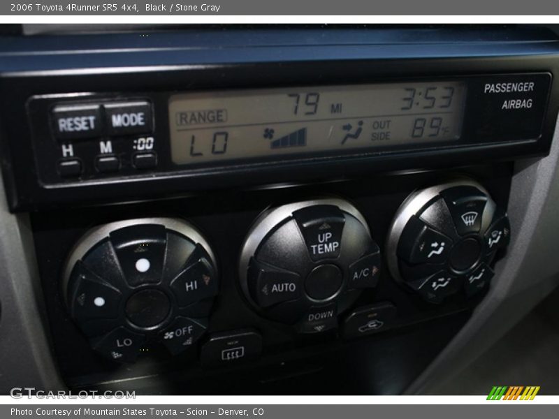 Black / Stone Gray 2006 Toyota 4Runner SR5 4x4