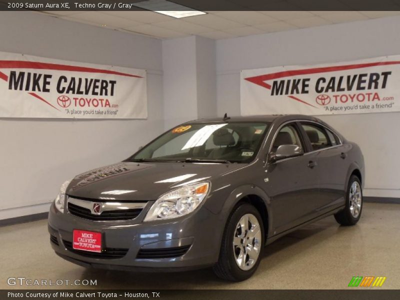 Techno Gray / Gray 2009 Saturn Aura XE