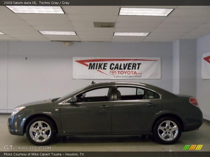 Techno Gray / Gray 2009 Saturn Aura XE