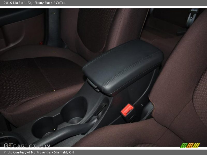 Ebony Black / Coffee 2010 Kia Forte EX