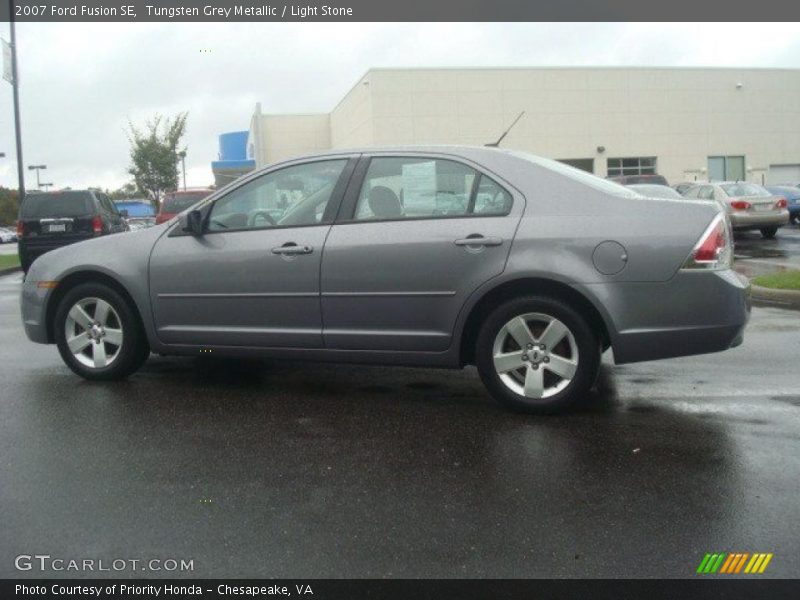 Tungsten Grey Metallic / Light Stone 2007 Ford Fusion SE