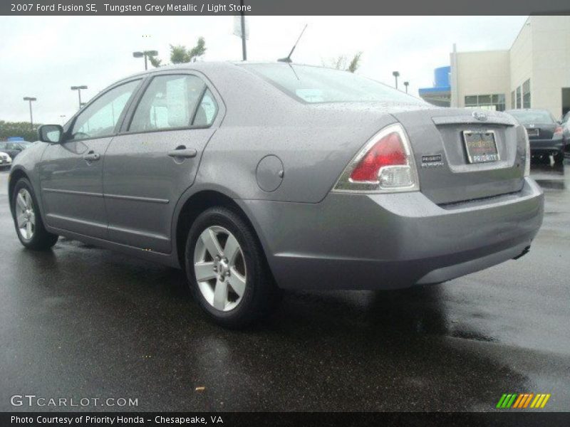 Tungsten Grey Metallic / Light Stone 2007 Ford Fusion SE