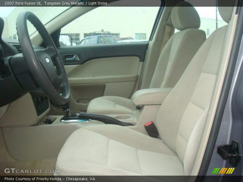 Tungsten Grey Metallic / Light Stone 2007 Ford Fusion SE