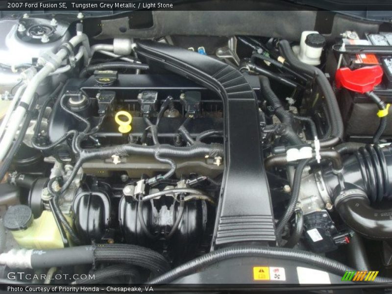 Tungsten Grey Metallic / Light Stone 2007 Ford Fusion SE