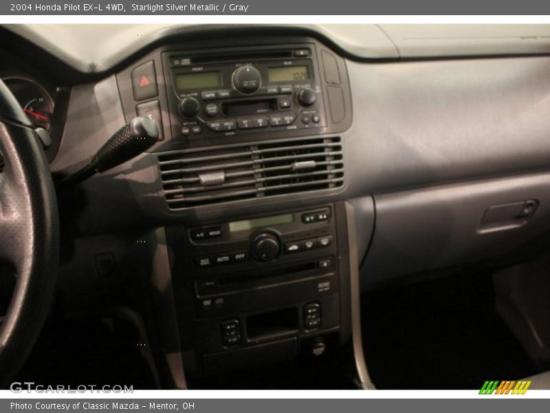 Starlight Silver Metallic / Gray 2004 Honda Pilot EX-L 4WD