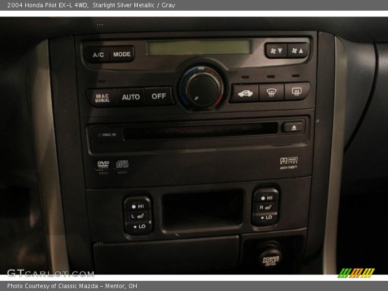Starlight Silver Metallic / Gray 2004 Honda Pilot EX-L 4WD