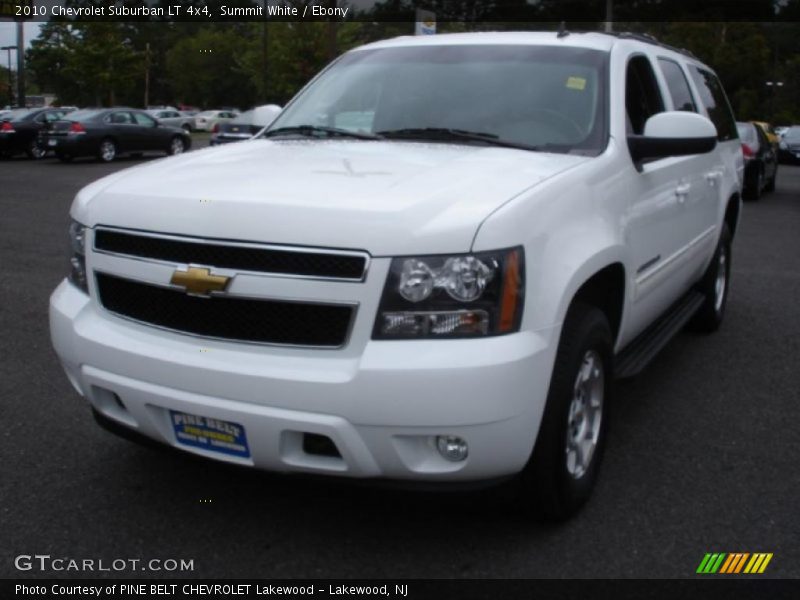 Summit White / Ebony 2010 Chevrolet Suburban LT 4x4