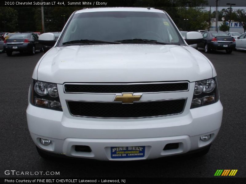 Summit White / Ebony 2010 Chevrolet Suburban LT 4x4