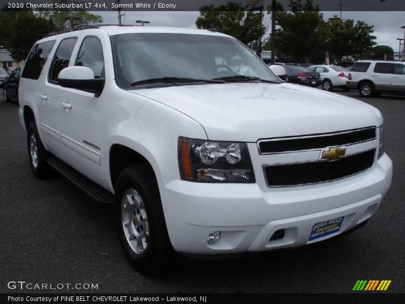 Summit White / Ebony 2010 Chevrolet Suburban LT 4x4