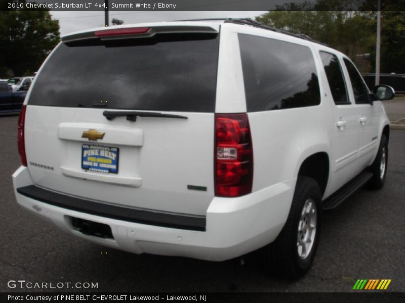 Summit White / Ebony 2010 Chevrolet Suburban LT 4x4