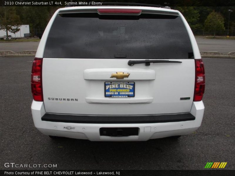 Summit White / Ebony 2010 Chevrolet Suburban LT 4x4