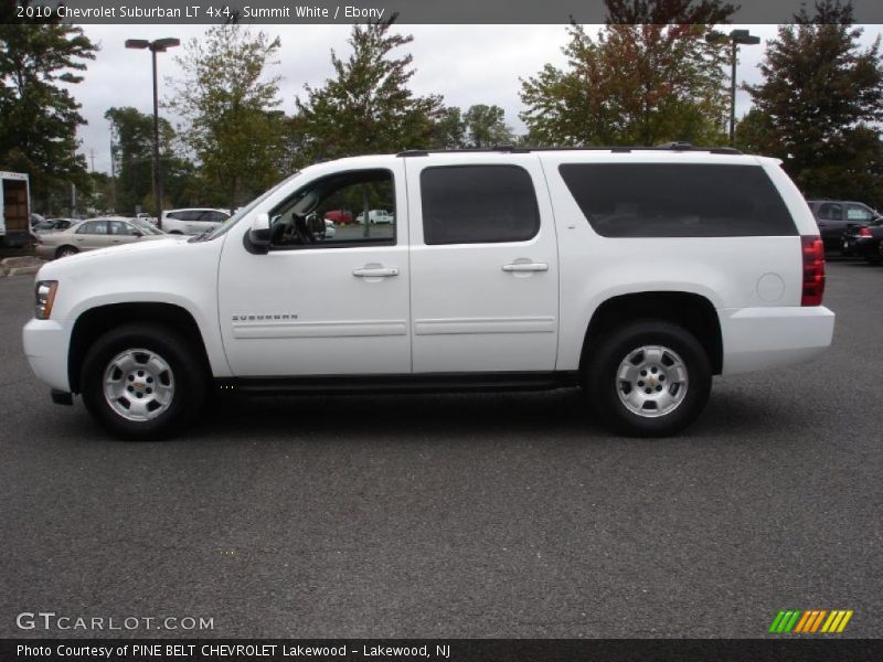 Summit White / Ebony 2010 Chevrolet Suburban LT 4x4