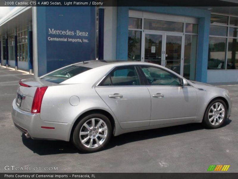 Light Platinum / Ebony 2008 Cadillac CTS 4 AWD Sedan