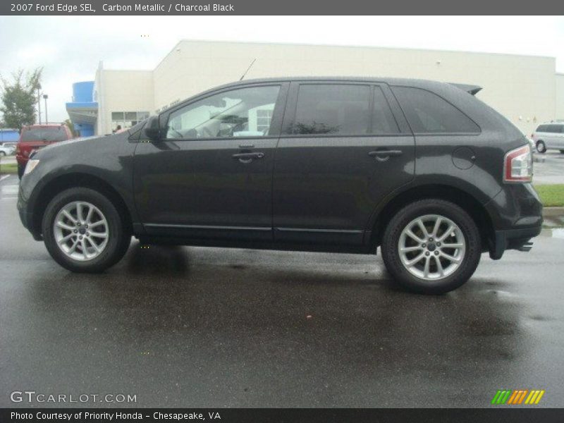 Carbon Metallic / Charcoal Black 2007 Ford Edge SEL