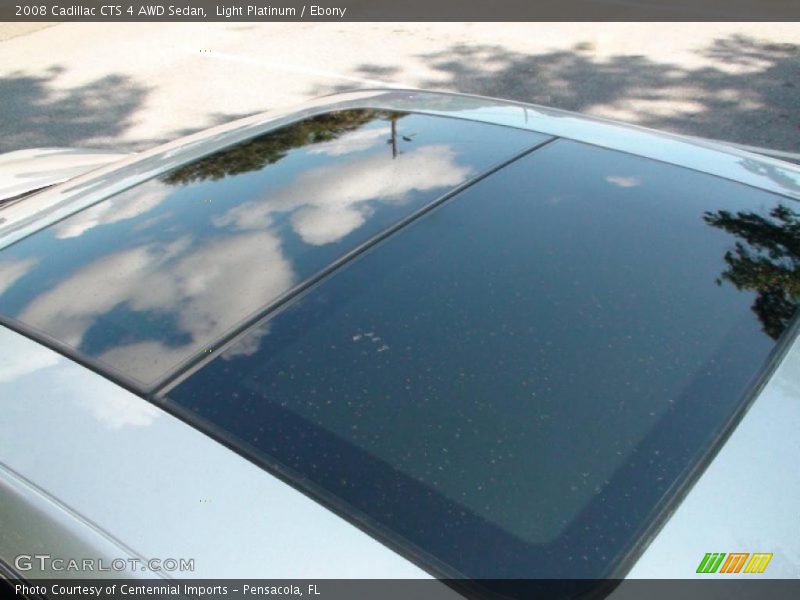 Light Platinum / Ebony 2008 Cadillac CTS 4 AWD Sedan