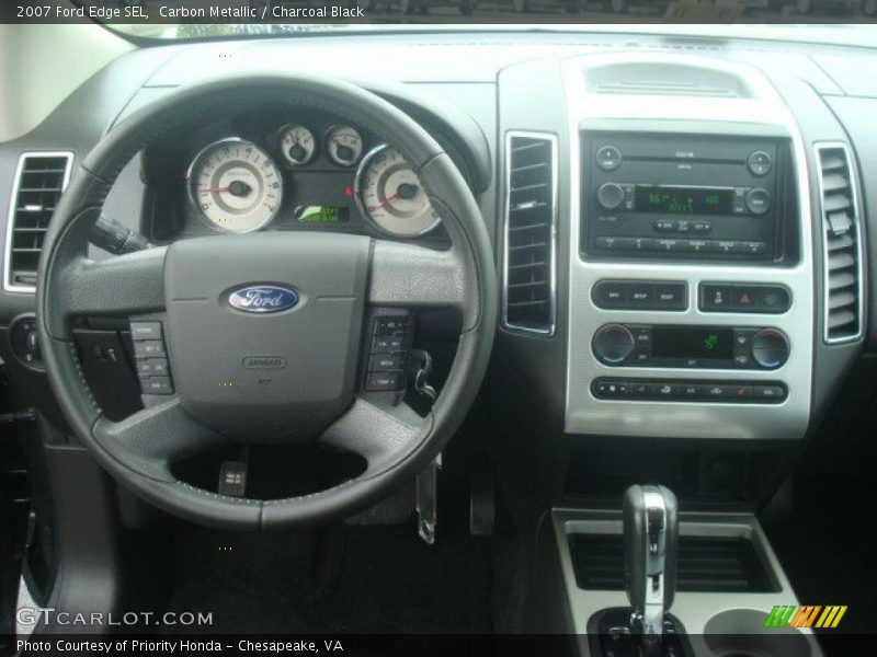 Carbon Metallic / Charcoal Black 2007 Ford Edge SEL