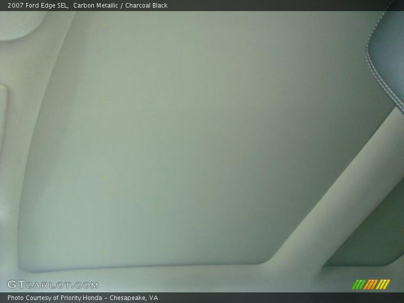 Carbon Metallic / Charcoal Black 2007 Ford Edge SEL