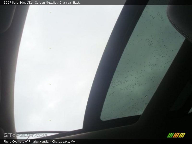 Carbon Metallic / Charcoal Black 2007 Ford Edge SEL