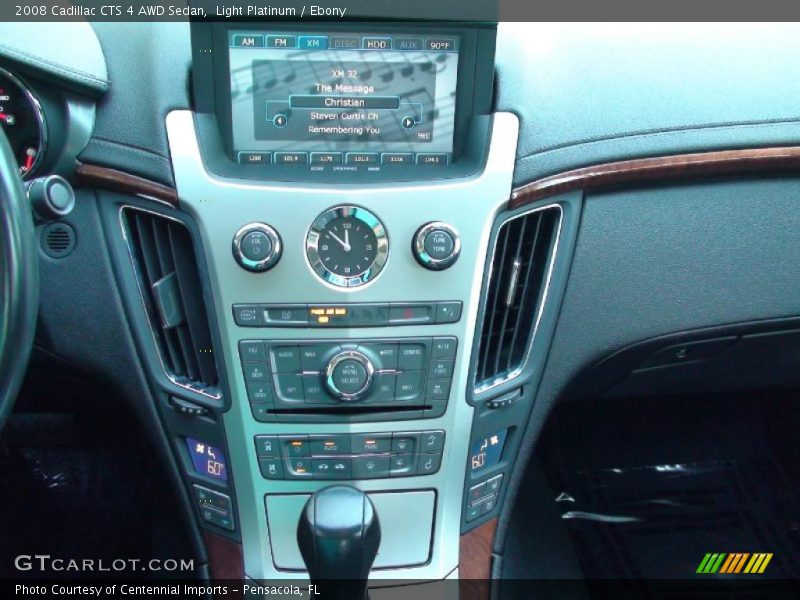 Light Platinum / Ebony 2008 Cadillac CTS 4 AWD Sedan