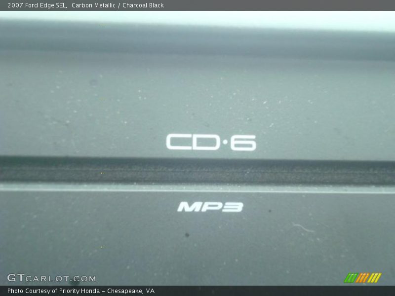 Carbon Metallic / Charcoal Black 2007 Ford Edge SEL