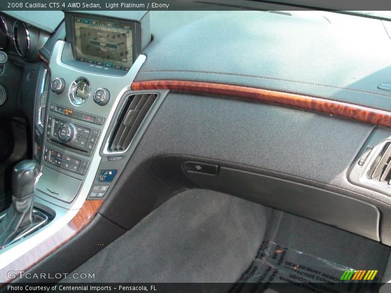 Light Platinum / Ebony 2008 Cadillac CTS 4 AWD Sedan