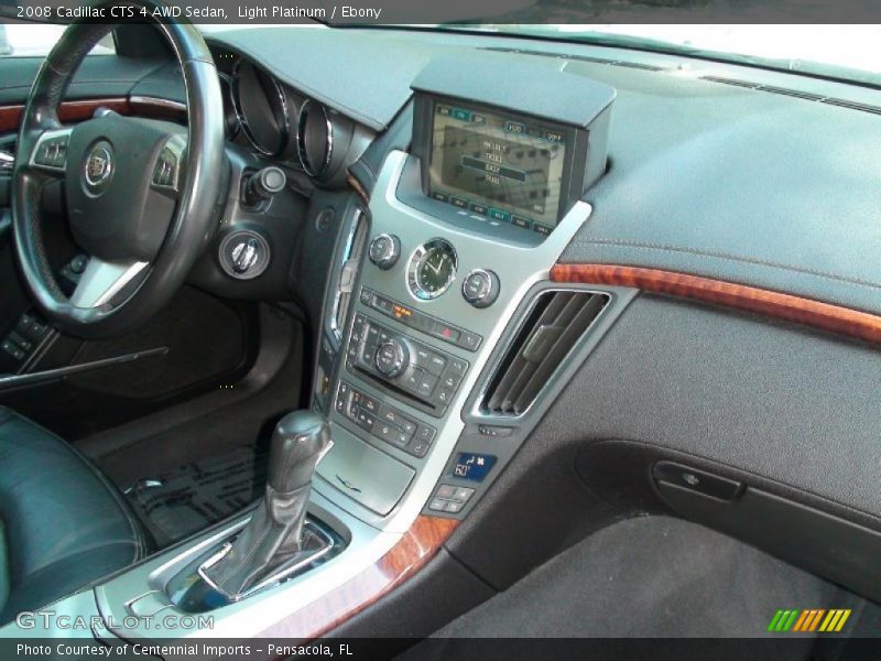 Light Platinum / Ebony 2008 Cadillac CTS 4 AWD Sedan