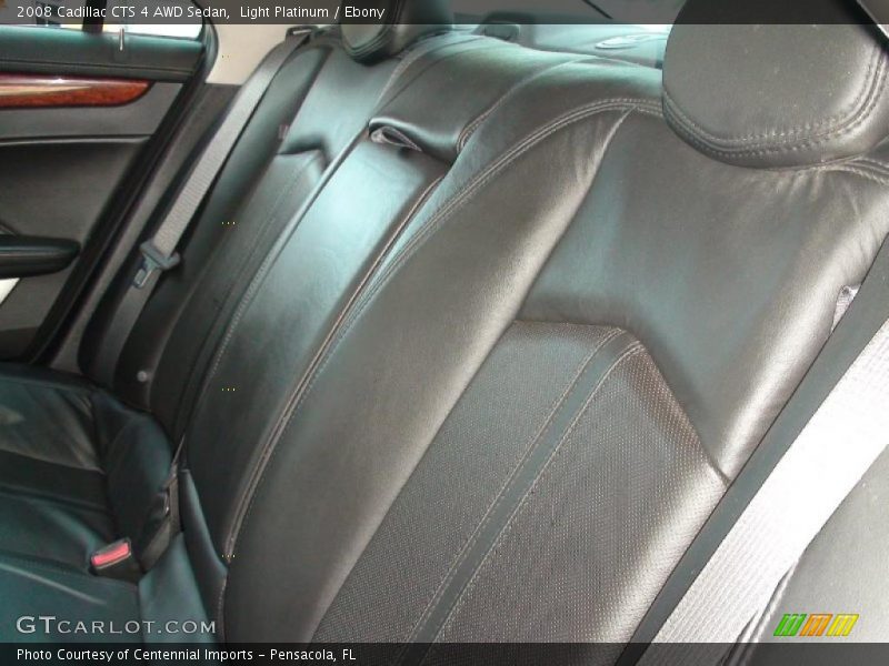 Light Platinum / Ebony 2008 Cadillac CTS 4 AWD Sedan
