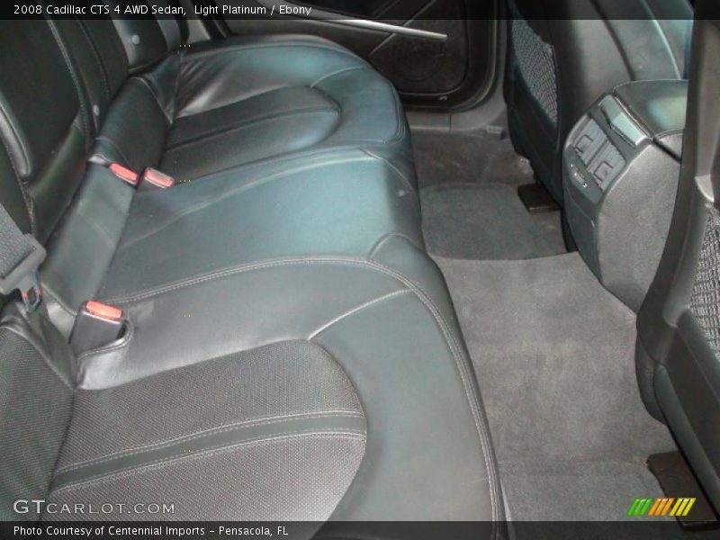 Light Platinum / Ebony 2008 Cadillac CTS 4 AWD Sedan