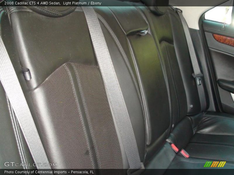Light Platinum / Ebony 2008 Cadillac CTS 4 AWD Sedan