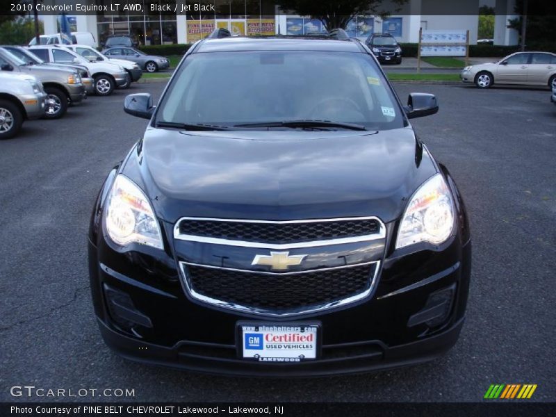 Black / Jet Black 2010 Chevrolet Equinox LT AWD