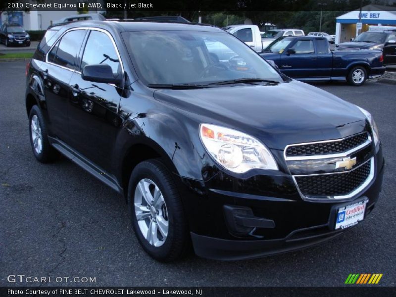 Black / Jet Black 2010 Chevrolet Equinox LT AWD