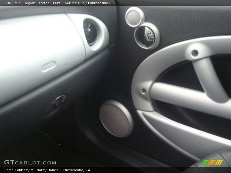 Pure Silver Metallic / Panther Black 2002 Mini Cooper Hardtop