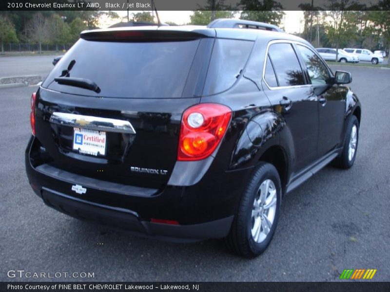 Black / Jet Black 2010 Chevrolet Equinox LT AWD