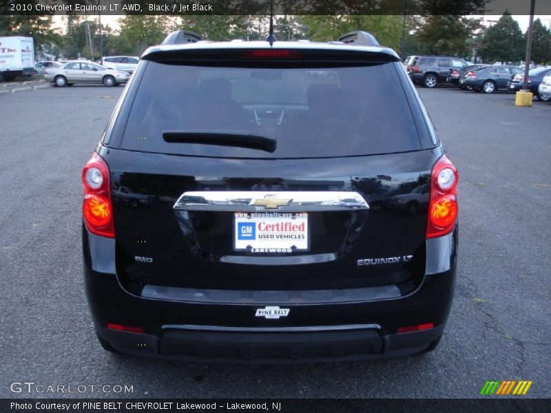 Black / Jet Black 2010 Chevrolet Equinox LT AWD